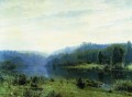 misty morning 1885 classical landscape Ivan Ivanovich river